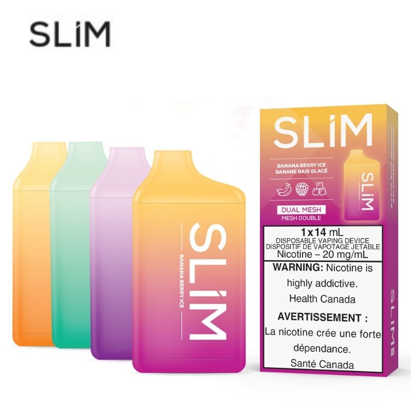 SLIM 7500 Disposable Vape - 20mg, Flavor: MINT