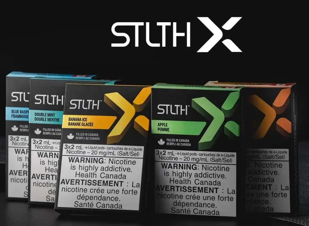 STLTH X pods - 20mg, Flavor: Lush Ice