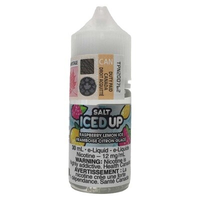 Iced Up Salt - Raspberry Lemon ICE (30ml) Eliquid