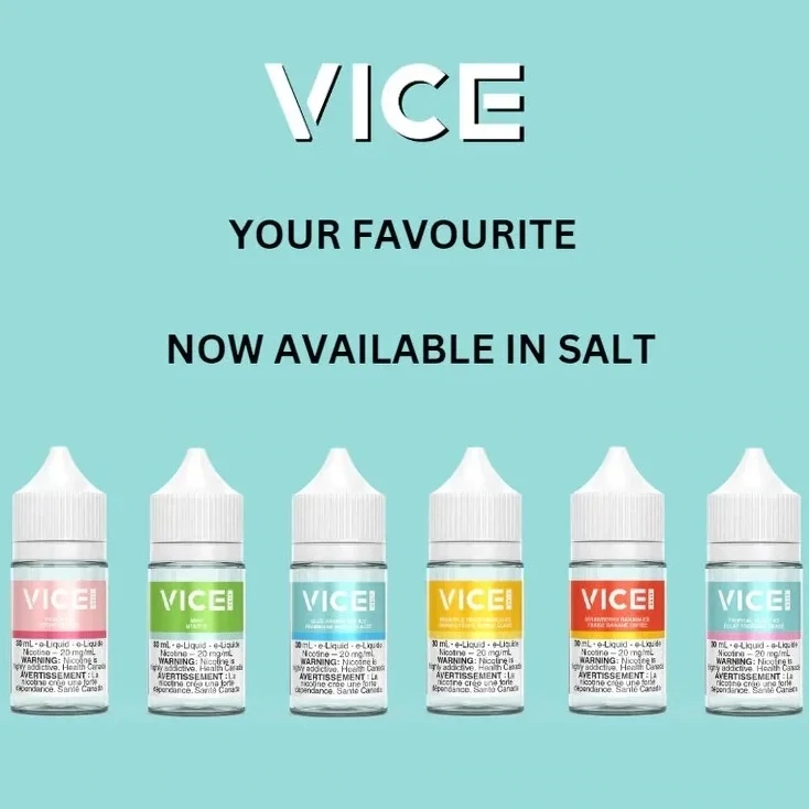 VICE Salt - The Same Puff Bar Flavors in a bottle (30ml) Eliquid