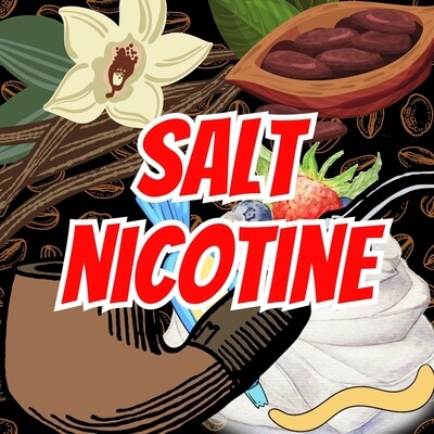 SALT NIC Gourmet, Cream & Tobacco Eliquids