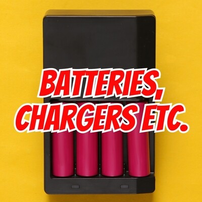 Batteries, Chargers & Accessories