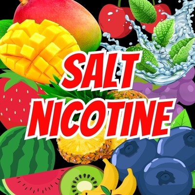 SALT NIC Fruit, Iced & Mint Eliquids