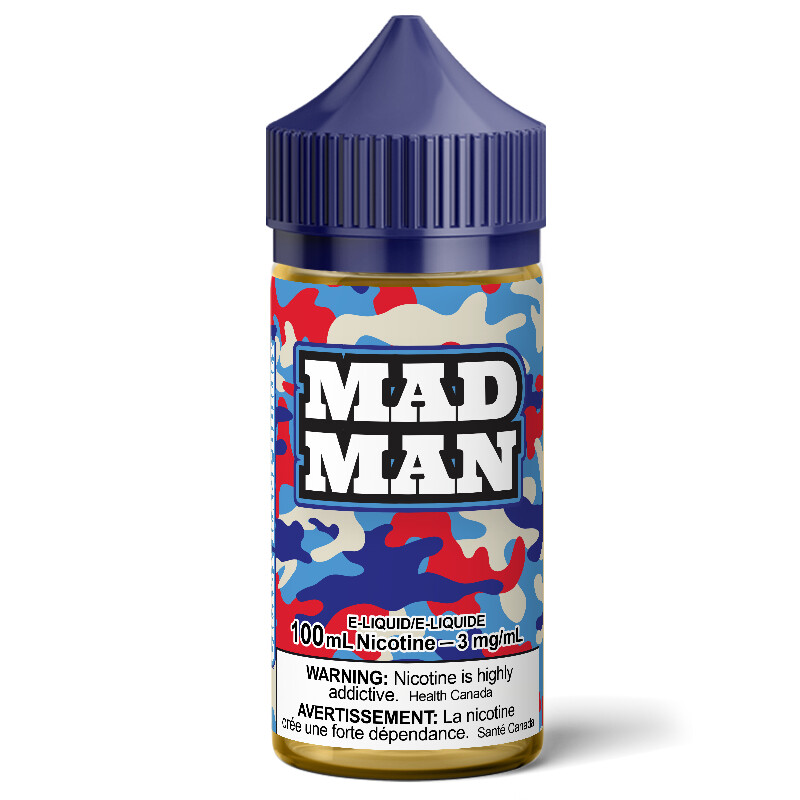Mad Man - Crazy Raspberry (100ml) Eliquid