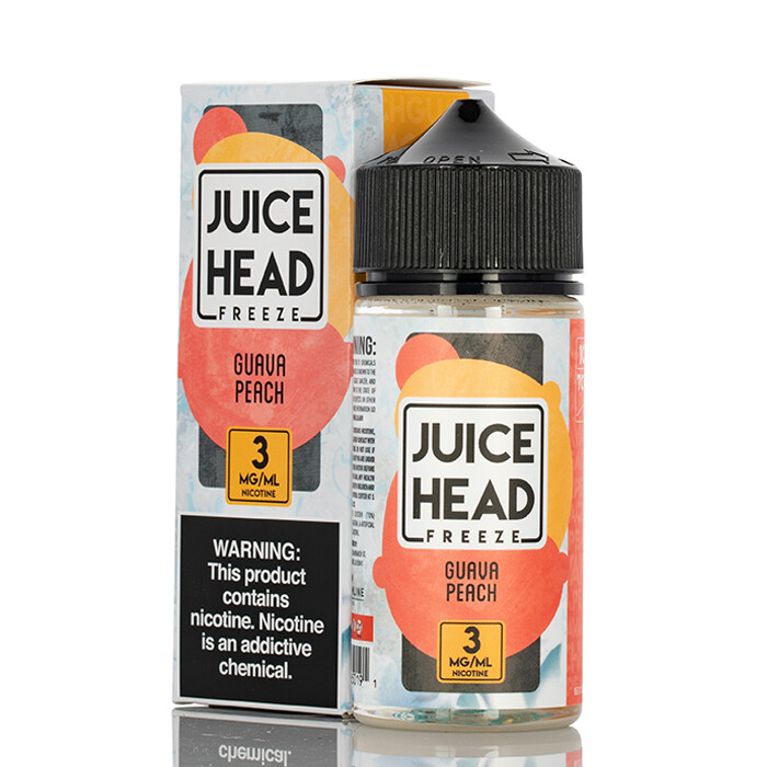Juice Head Freeze - Guava Peach (100ml) Eliquid