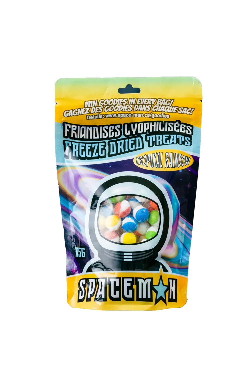 Space-Man TROPIKAL RAINBOW Freeze Dried Candy 115g