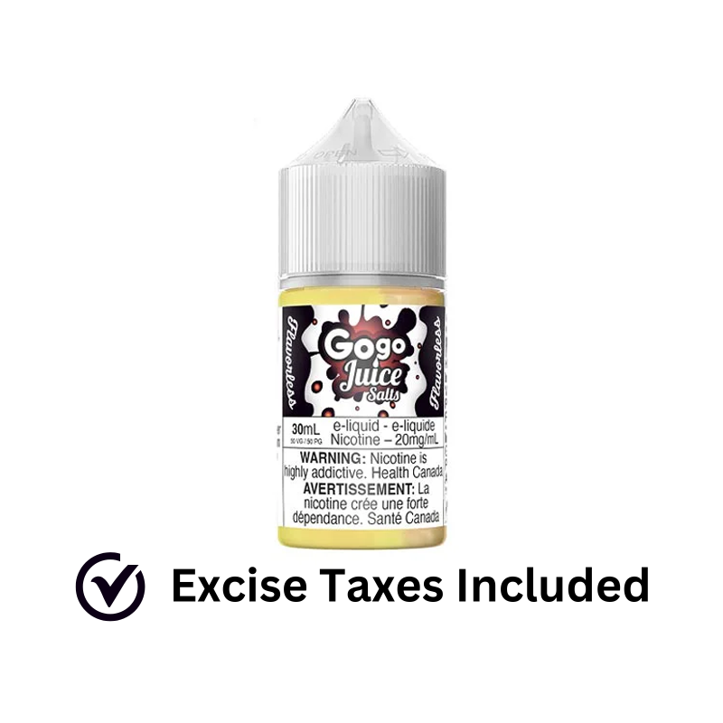 GoGo Juice - Flavorless Red Base Salt (30ml) Eliquid (FED)