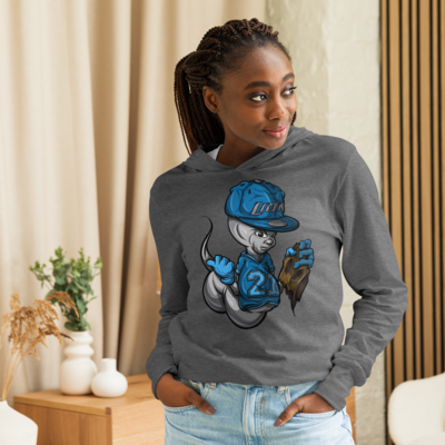 Detroit Lions by Artisans Hooded long-sleeve tee