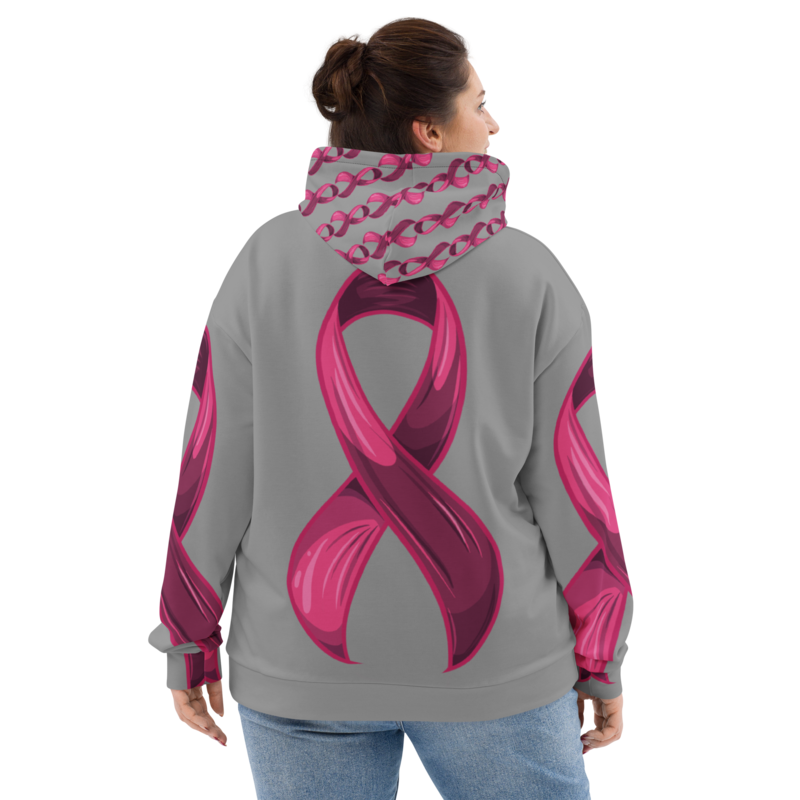 Grey I Know A Survivor Hoodie by Artisans