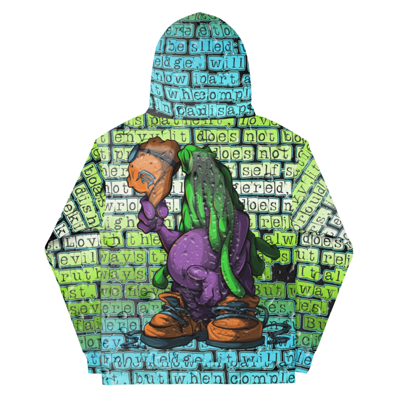 1 Corinthians 13 Custom Designer Unisex Hoodie by Artisans