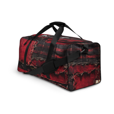RuggedFlannel Duffle Bag