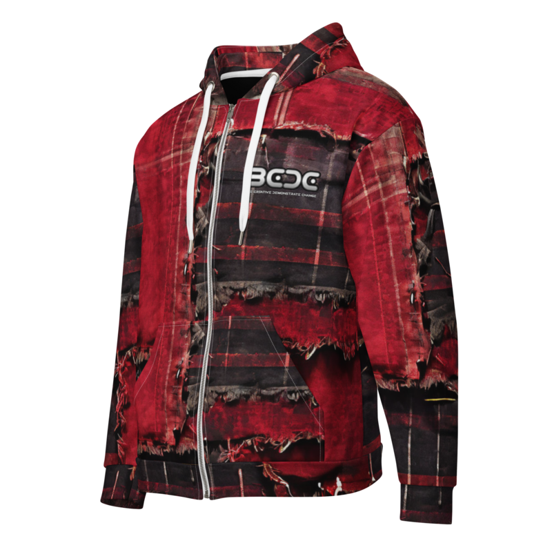 RuggedFlannel Hoodie