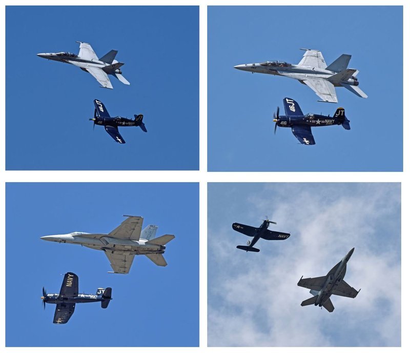 2018 Tailhook Legacy Flight Photos