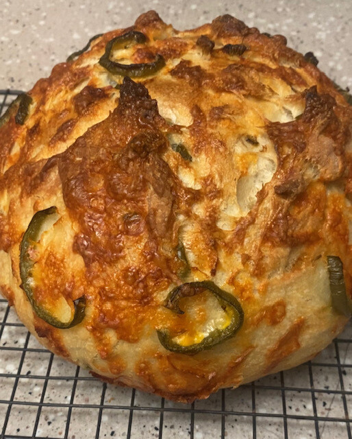 Jalapeño Cheddar Boule