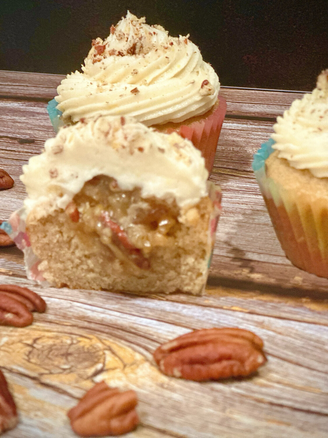Pecan Pie Cupcakes