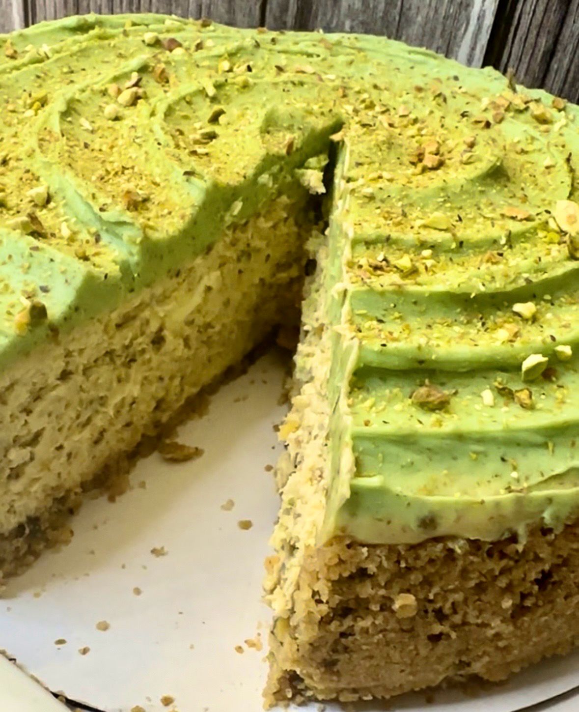 Pistachio Cheesecake