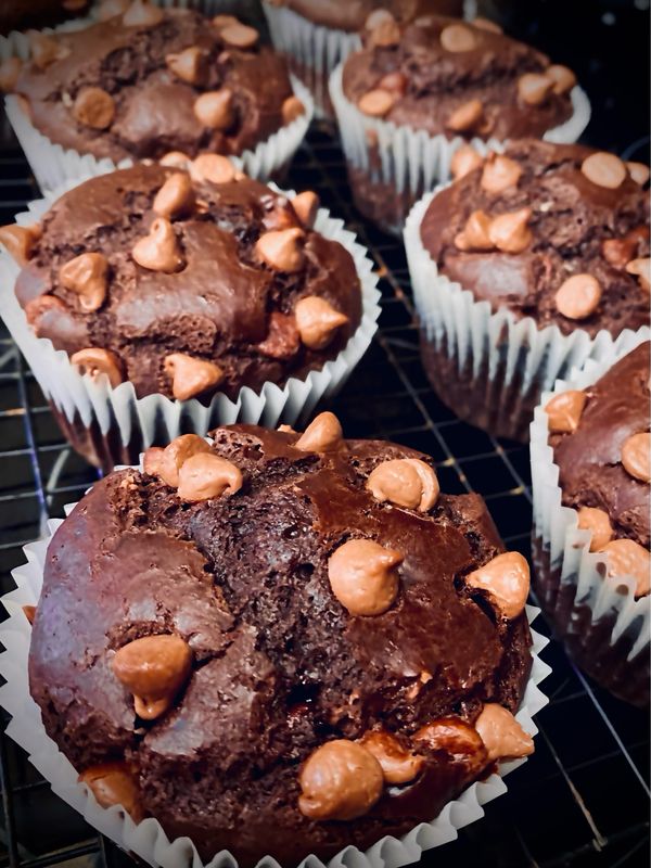 Double Chocolate Muffins