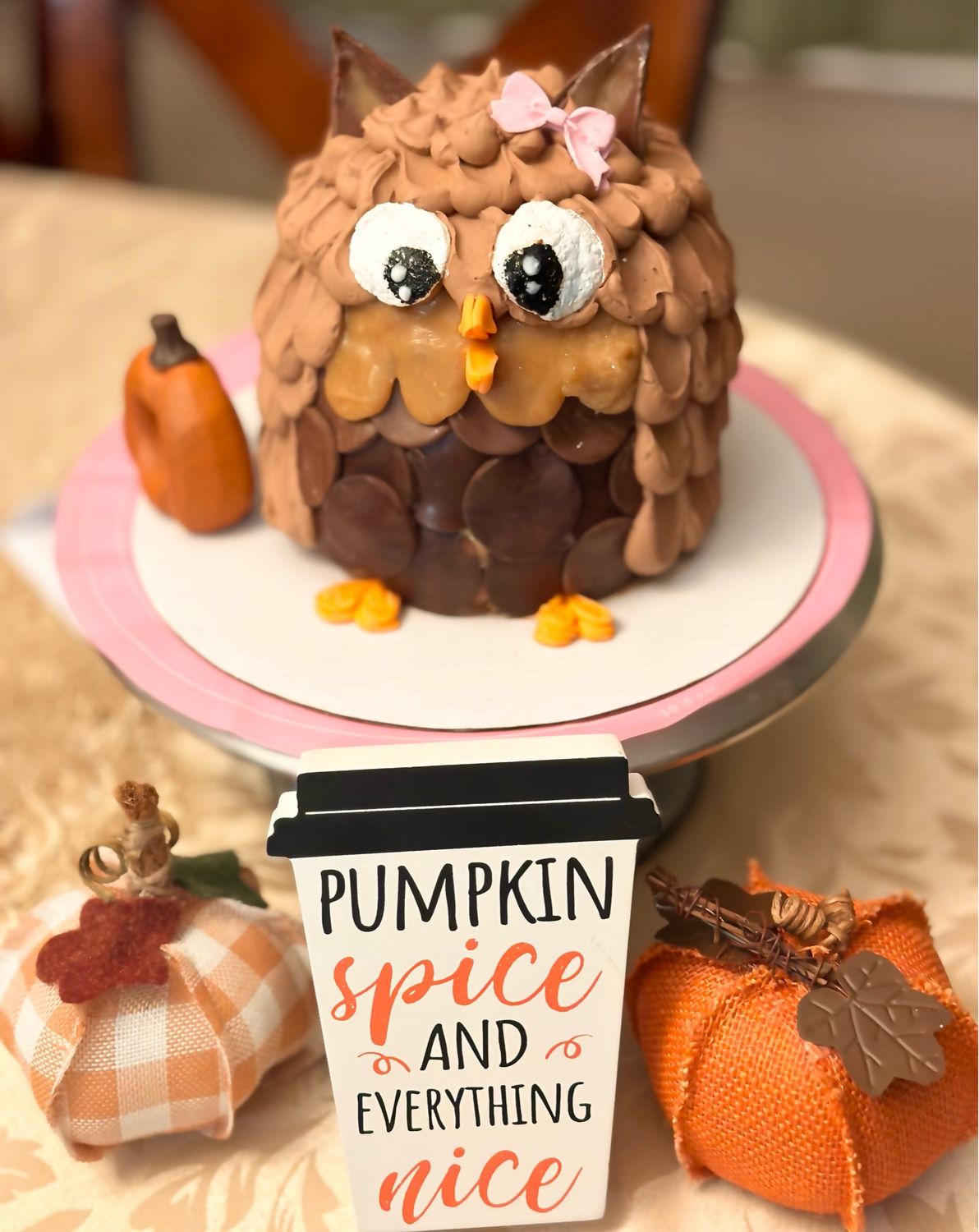 Owl Cake