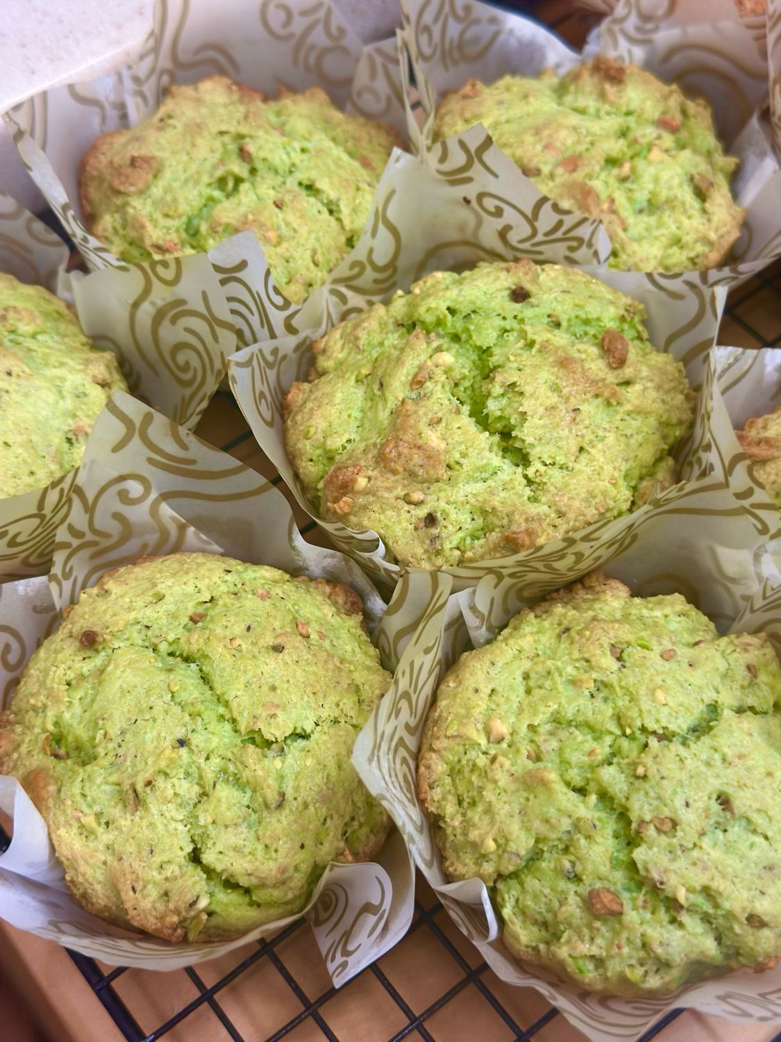Pistachio Muffins