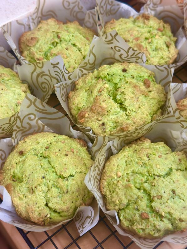 Pistachio Muffins