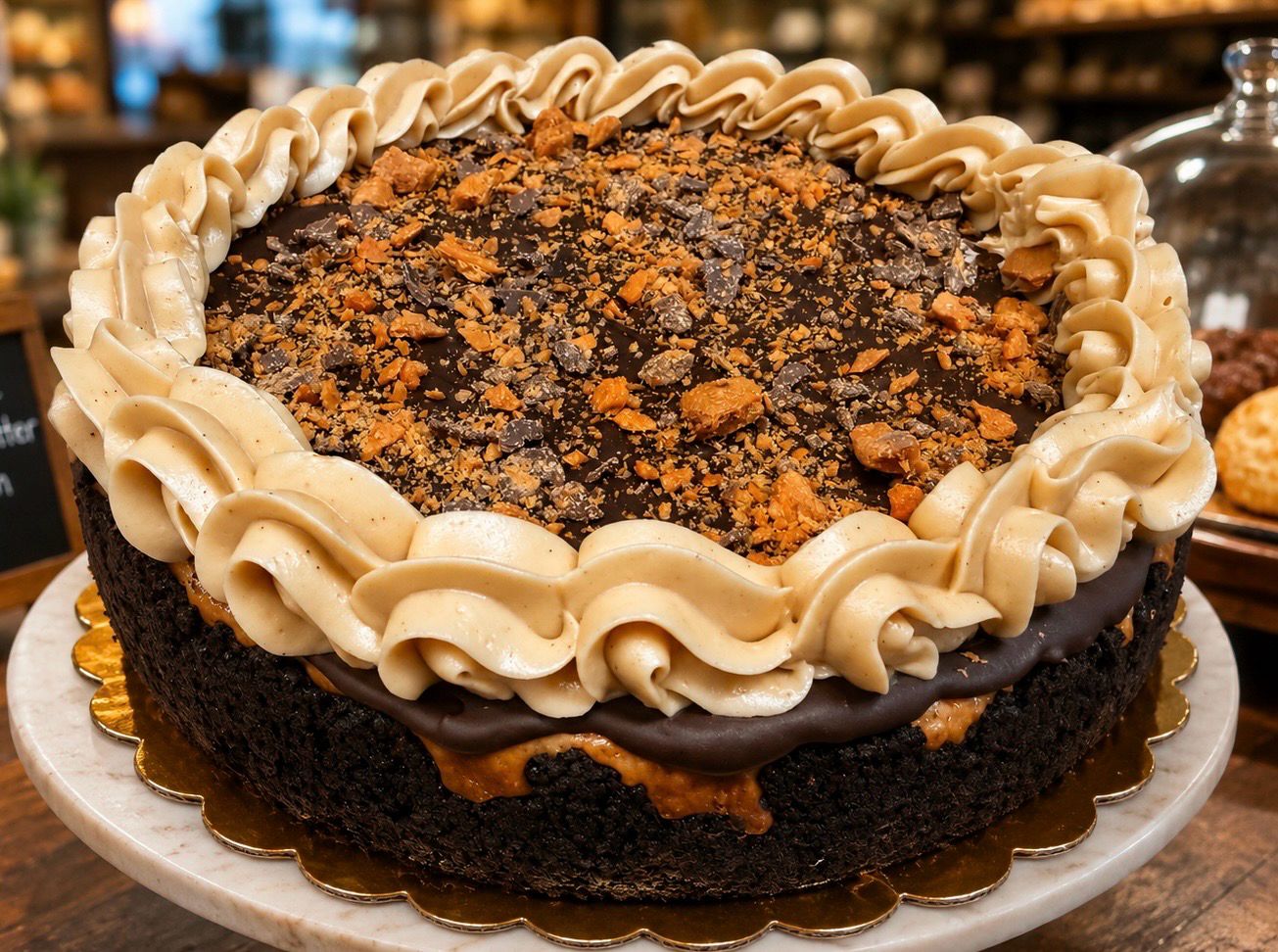 Butterfinger Cheesecake