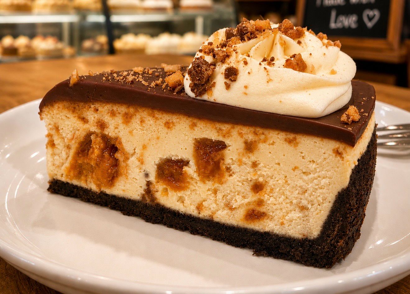 Butterfinger Cheesecake