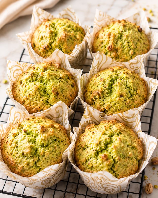 Pistachio Muffins