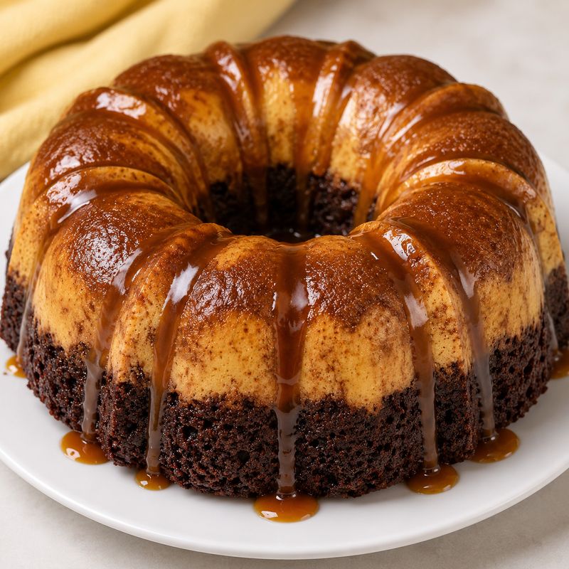Chocoflan