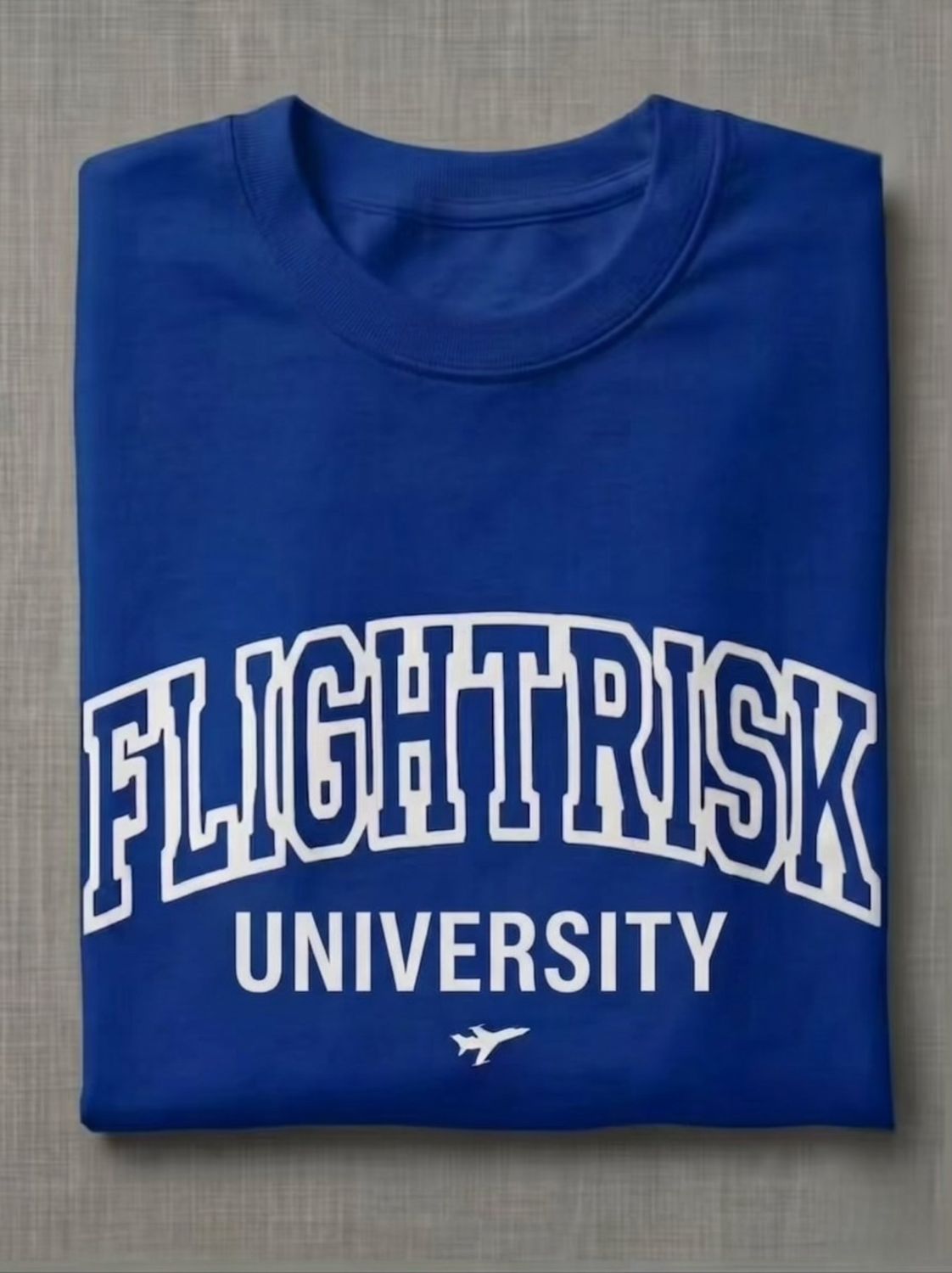 Royal Blue Classic FlightRisk University Tshirt