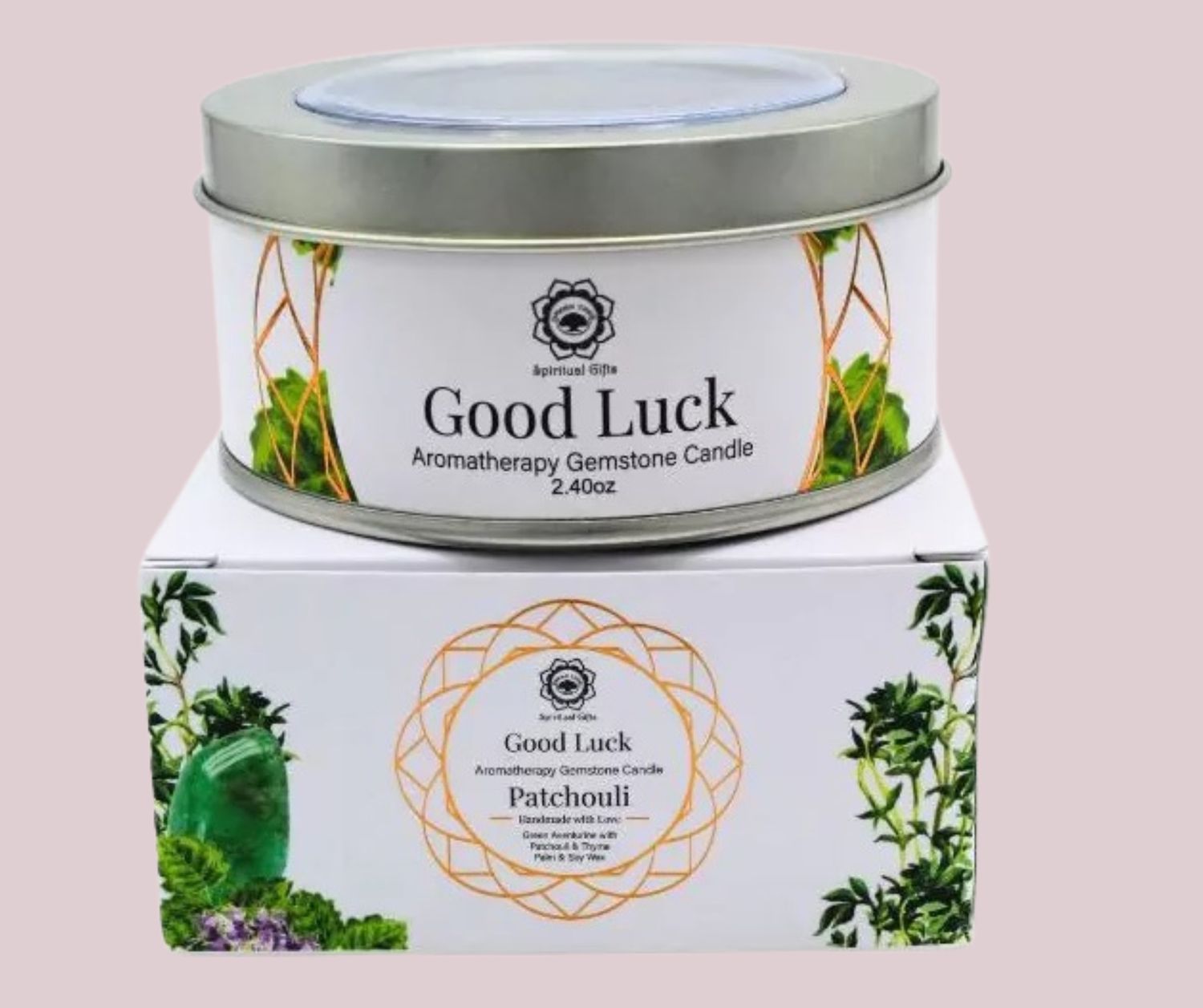 Hyvän onnen kynttilä Patchouli