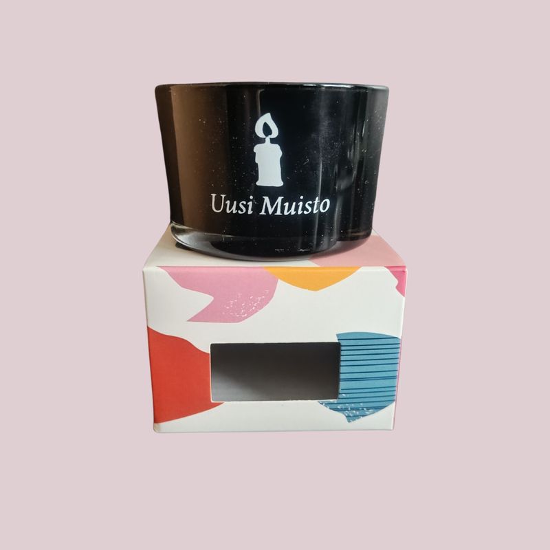 Musta tuoksukynttilä Sandalwood