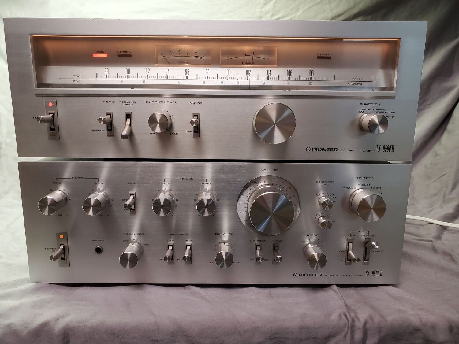 Pioneer SA9500II TX8500II Pioneer SA9500II TX8500II