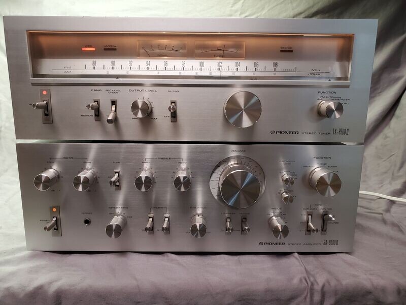 Pioneer SA9500II & TX8500II Integrated Amp and Tuner