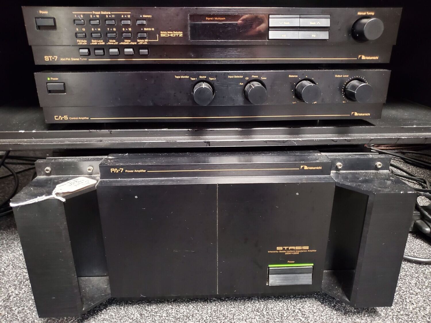 Nakamichi CA5, ST7, PA7 Stack