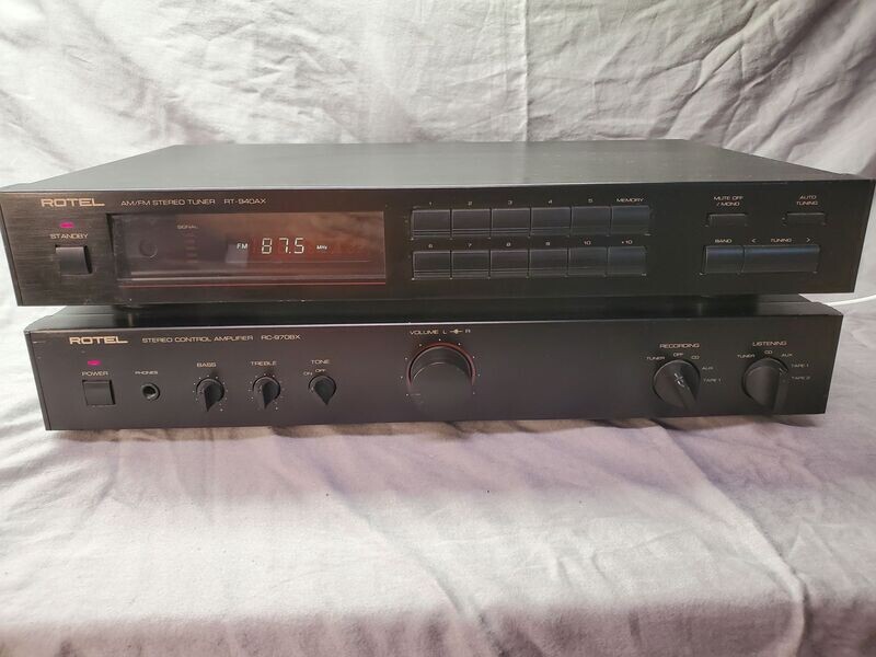 Rotel RC-970bx and RT-940ax Tuner