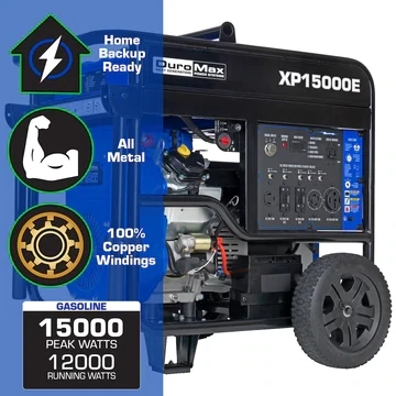 15,000 Watt Gasoline Portable Generator