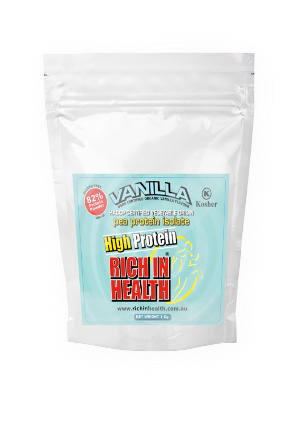 1Kg Post Ready Vanilla Flavour Pea Protein Powder 1Kg Post Ready Vanilla Flavour Pea Protein Powder