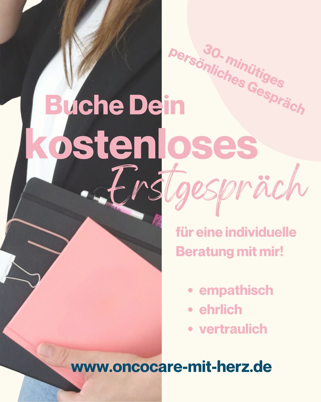 Kostenloses Erstgespräch - Deine individuelle Beratung (30 Minuten) zum Kennenlernen für Betroffene & Angehörige Kostenloses Erstgespräch - Deine individuelle Beratung (30 Minuten) zum Kennenlernen für Betroffene & Angehörige