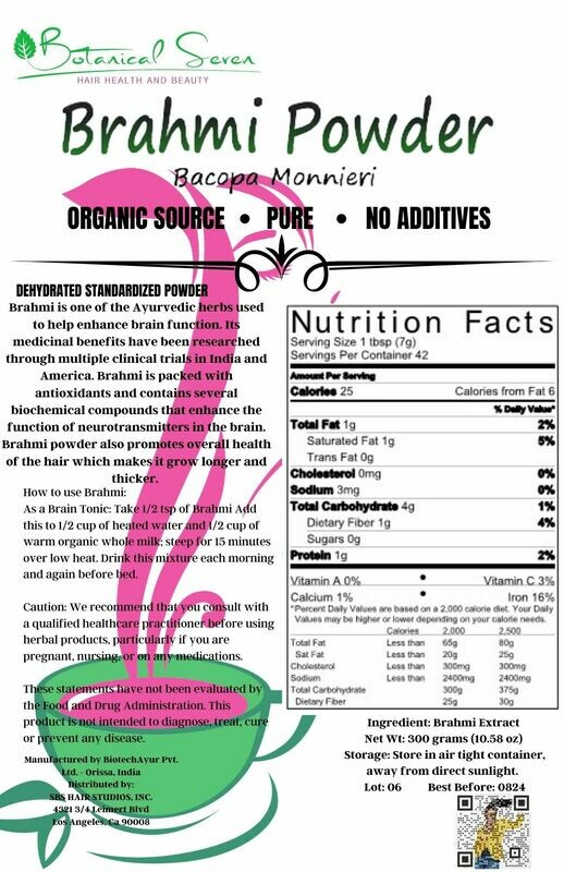 Brahmi Herbal Powder