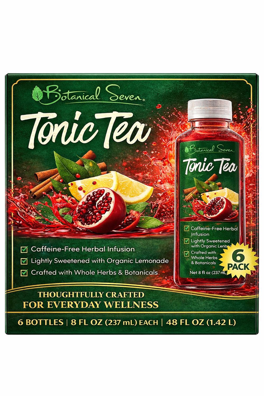 Tonic Tea 12/ 16oz