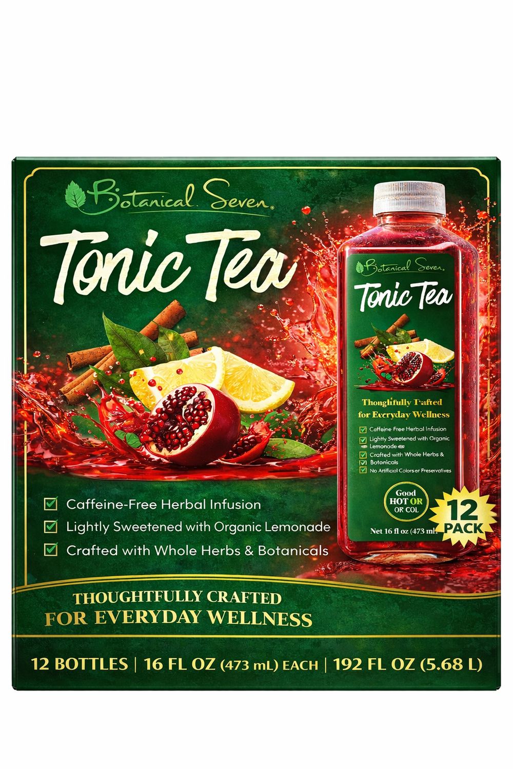Tonic Tea 6 / 8oz Case