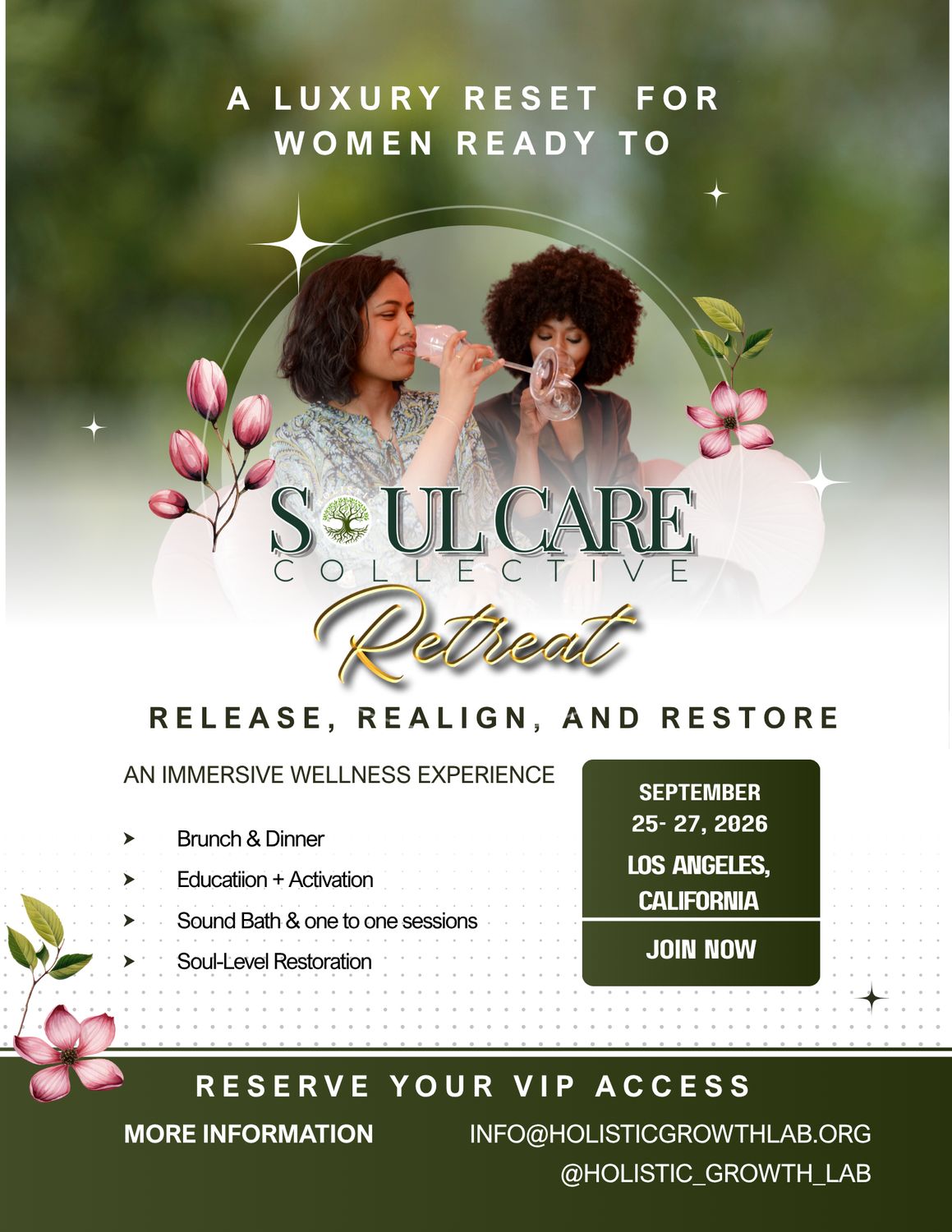VIP- Soul Care Collective Retreat