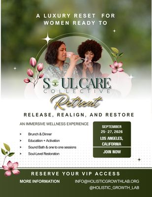 VIP- Soul Care Collective Retreat