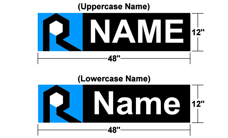 Rock Island Station Sign 48&quot; x 12&quot; (Customizable)