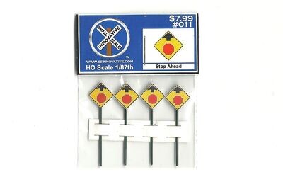Stop Ahead (4 Pack)