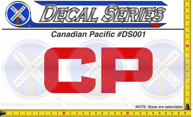 Canadian Pacific &quot;CP&quot; Logo Sticker/Decal