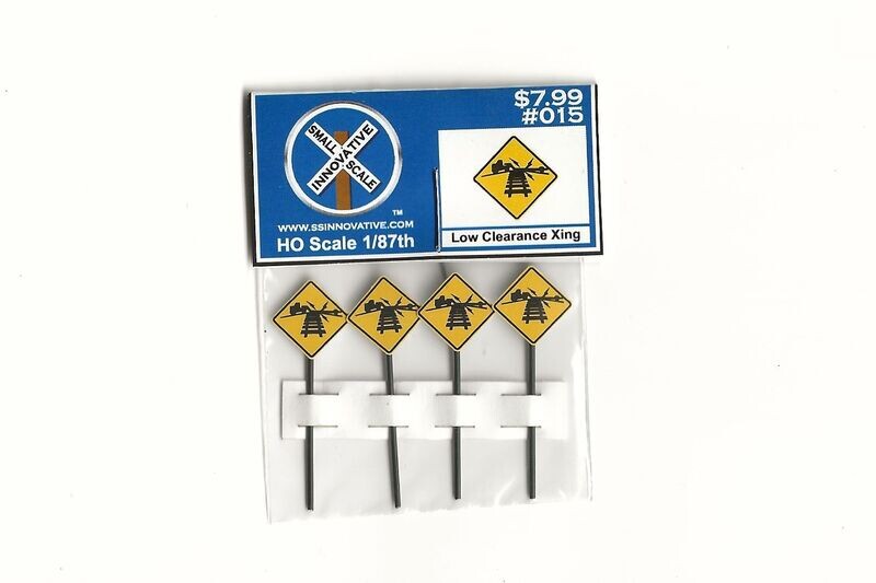 Low Clearance Xing (4 Pack)