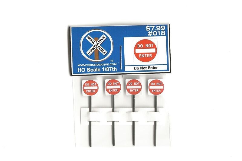 Do Not Enter (4 Pack)