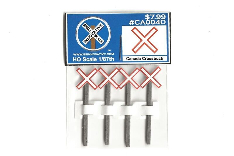Canadian Crossbuck (4 Pack)