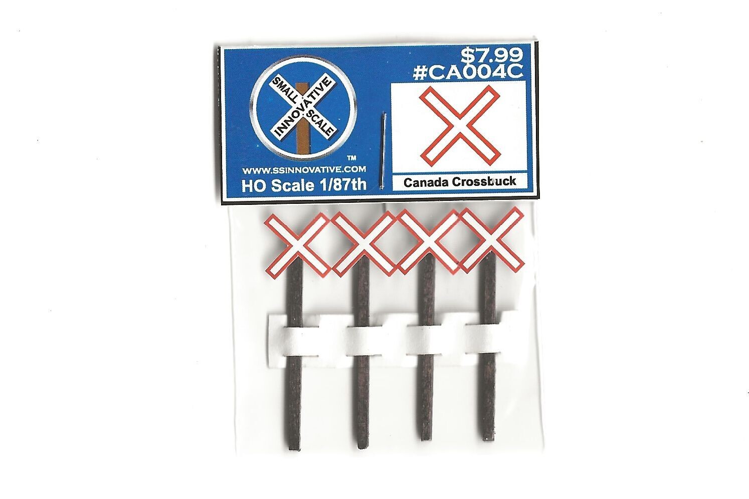 Canadian Crossbuck (4 Pack)